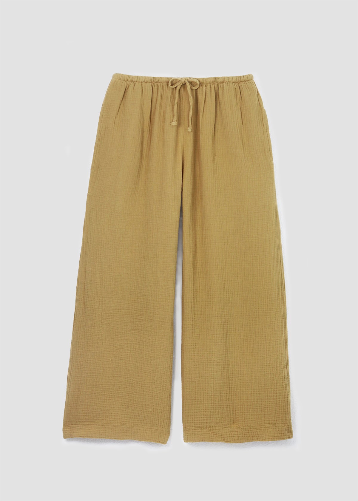 Sawyer Organic Cotton Trouser in Straw
