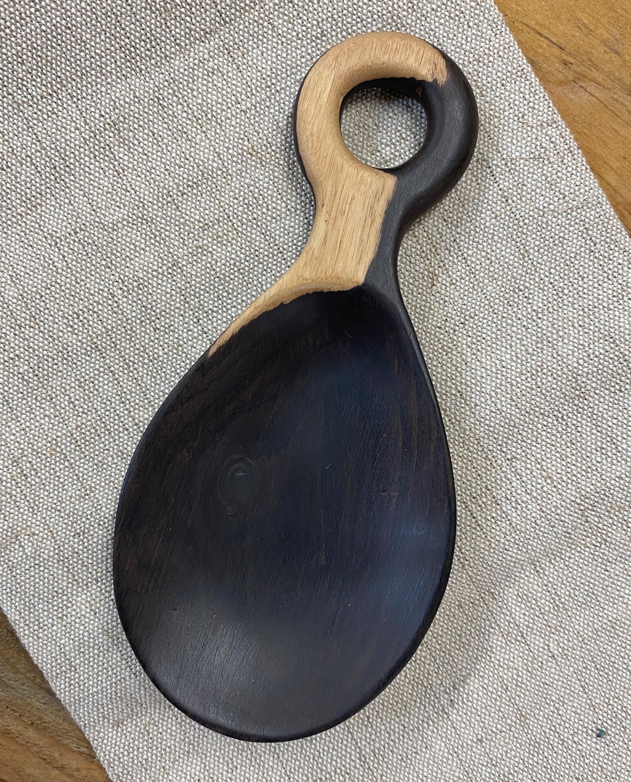 African Blackwood Serving Spoon