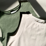 Whitley Organic Cotton Vest in Undyed
