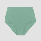 Yoka Bamboo & Organic Cotton Blend High Waist Briefs in Pistachio