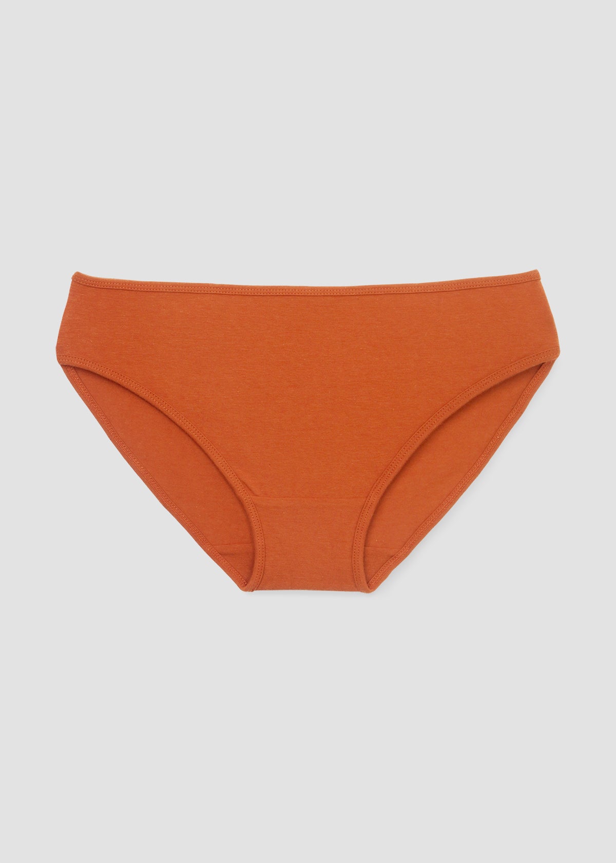 Zaria Bamboo & Organic Cotton Blend Knickers in Terracotta
