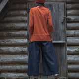 Elm-Leigh Chambray Trouser in Indigo