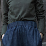 Elm-Leigh Chambray Trouser in Indigo