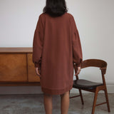 Abigail Organic Cotton Dress In Tortoiseshell