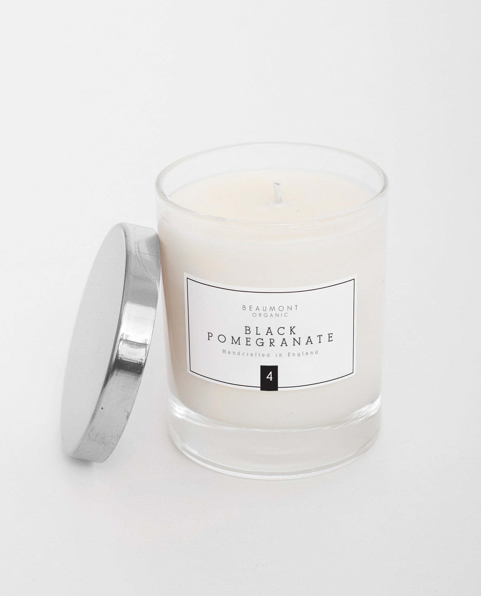 30cl Luxury Candle With Silver Lid