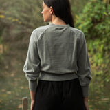 Alder Organic Cotton Sweatshirt in Slate Mineral Dye