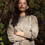 Alder Organic Cotton Sweatshirt in Laurel Mineral Dye
