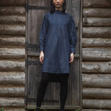 Phoebe-Leigh Chambray Dress in Indigo