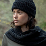Brogan Lambswool Hat in Black