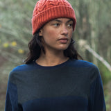 Brogan Lambswool Hat in Brick