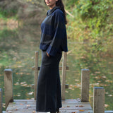 Madara Organic Cotton Jogger in Black Marl