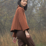 Nadine Organic Cotton Sweatshirt in Walnut