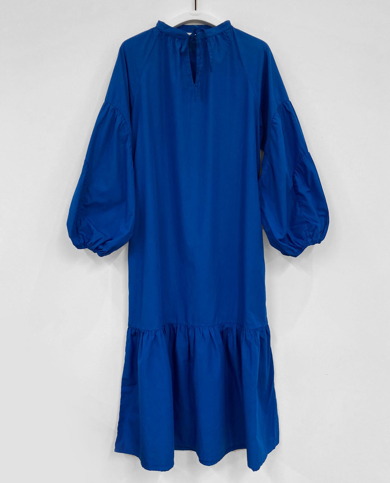 Odessa Organic Cotton Dress In Cobalt