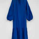 Odessa Organic Cotton Dress In Cobalt