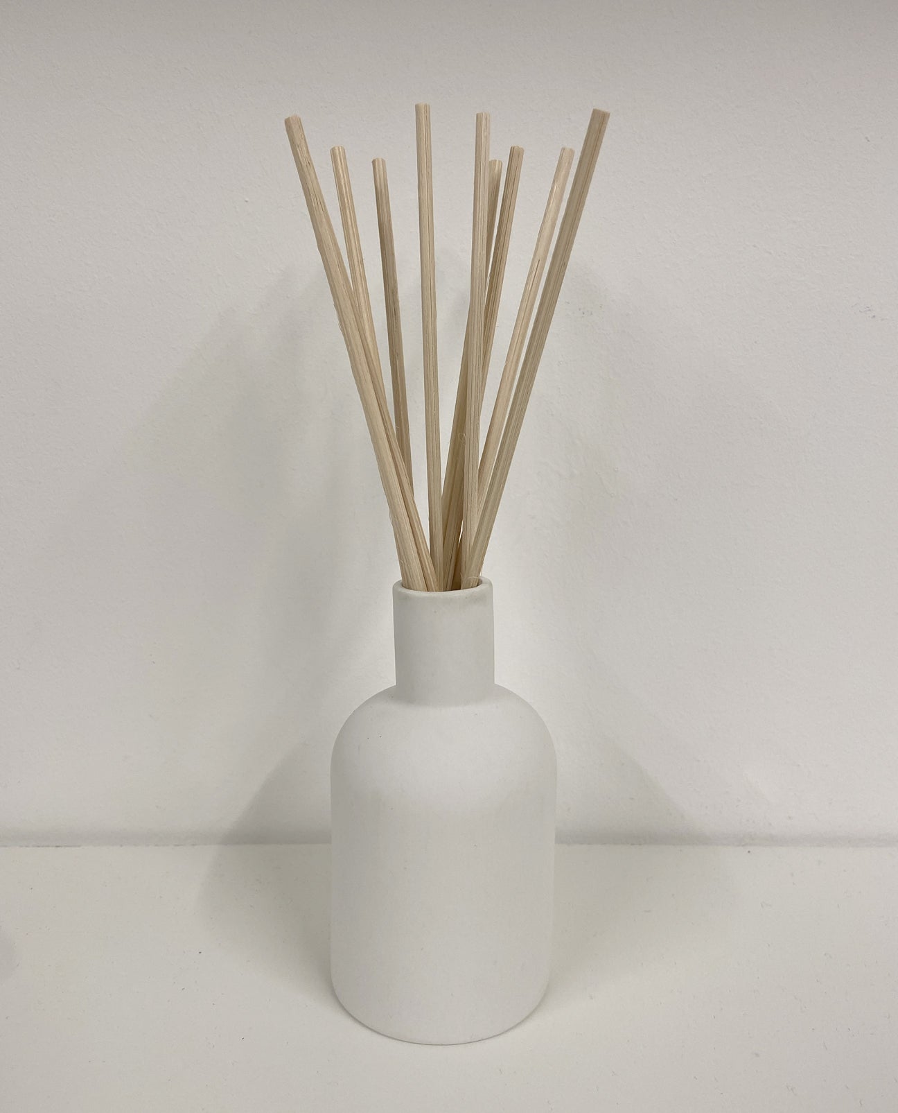 Shiso Vetiver and Frankincense 100ml Reed Diffuser in White Ceramic