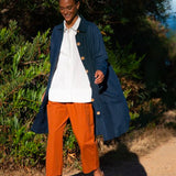 Enola Organic Cotton Trousers In Caramel