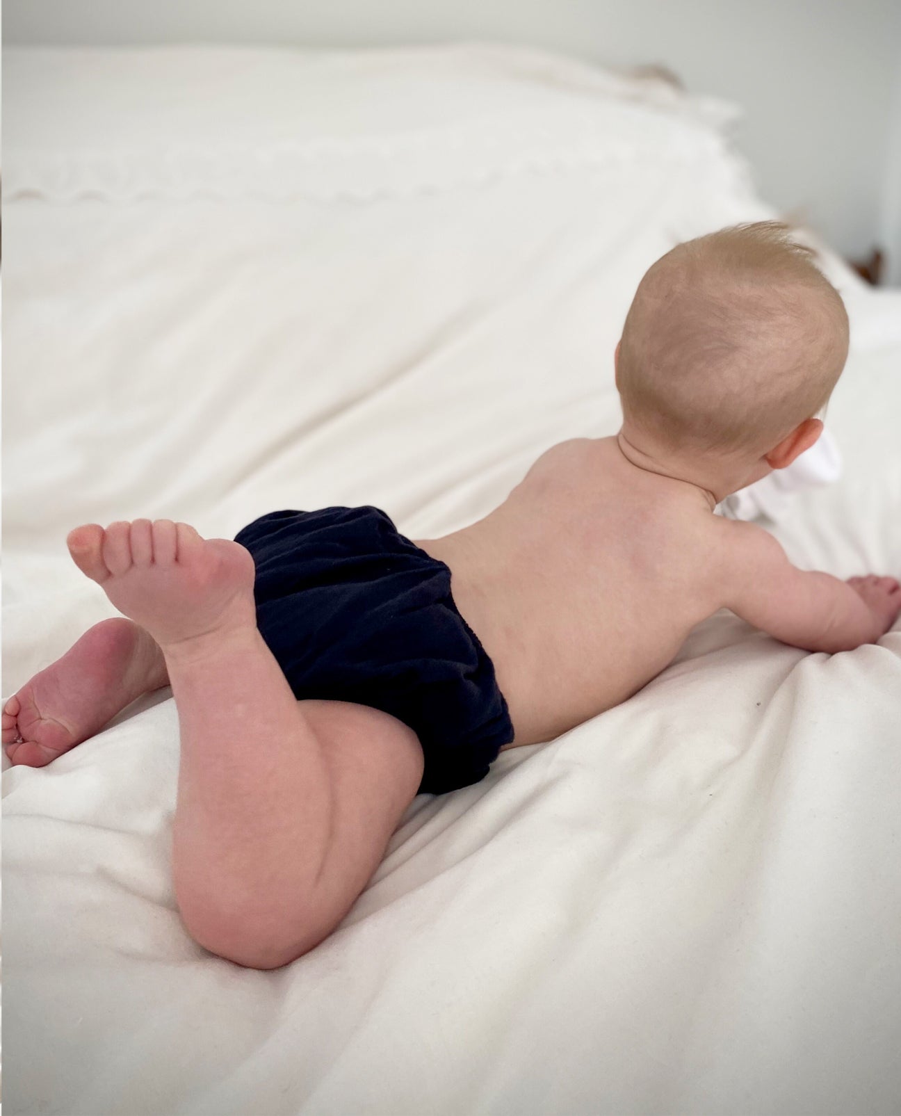 Gabriel Organic Cotton Knicker In Deep Indigo