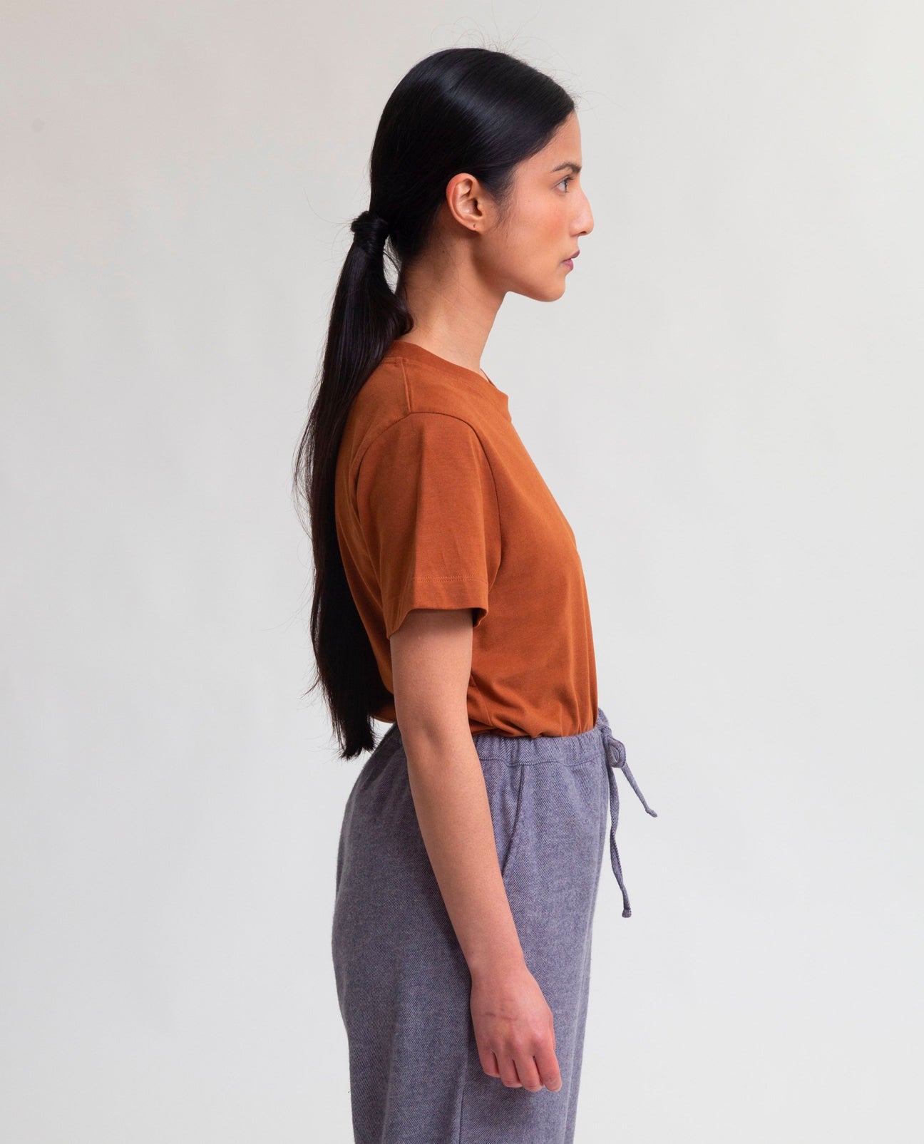 Maliah Organic Cotton T-Shirt In Caramel