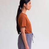 Maliah Organic Cotton T-Shirt In Caramel