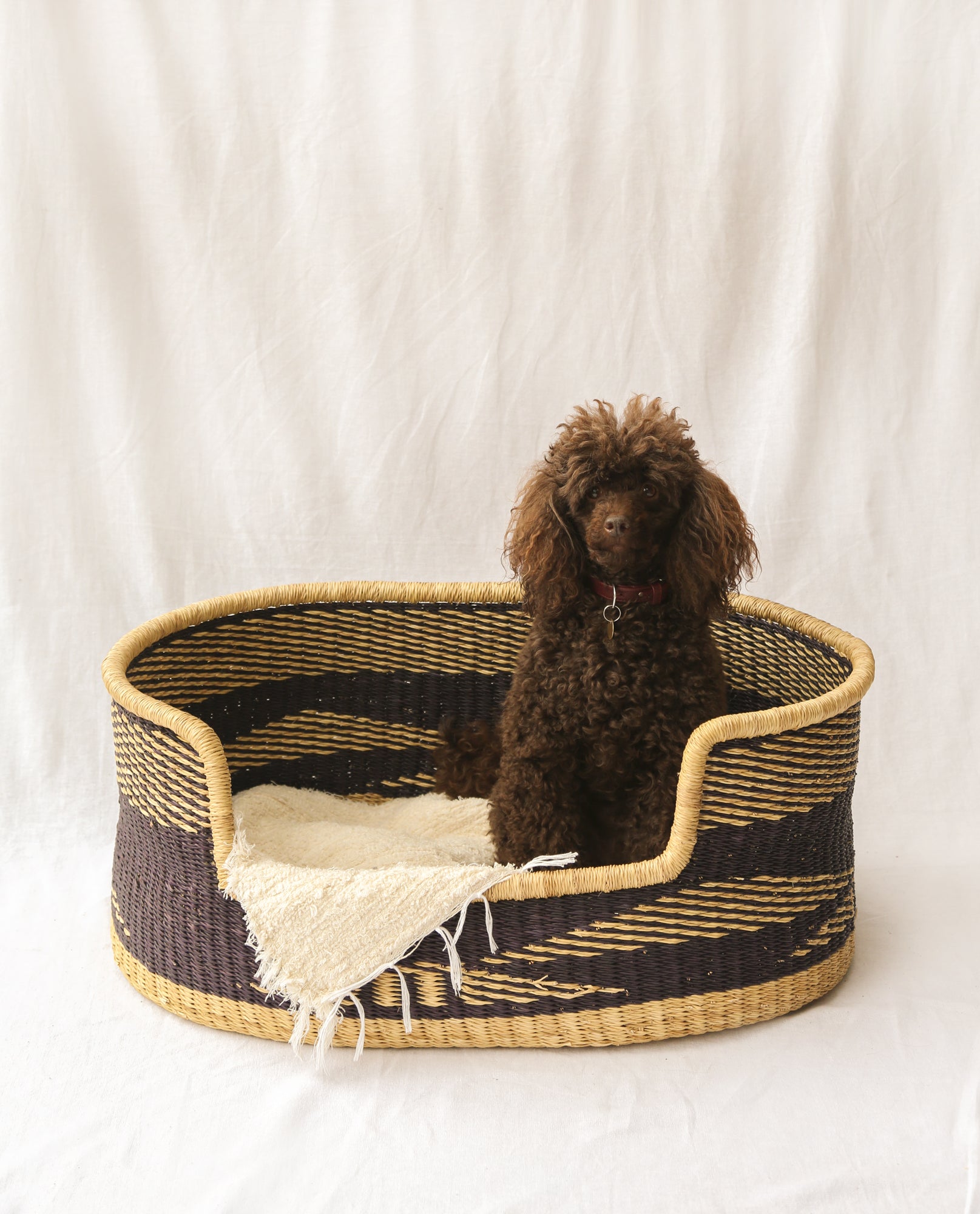 NANDI Handwoven Dog Basket