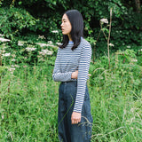 Tracey-Dee Organic Cotton Trouser In Denim