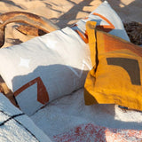 Alijo-Amist Printed Lumbar Pillow in Natural