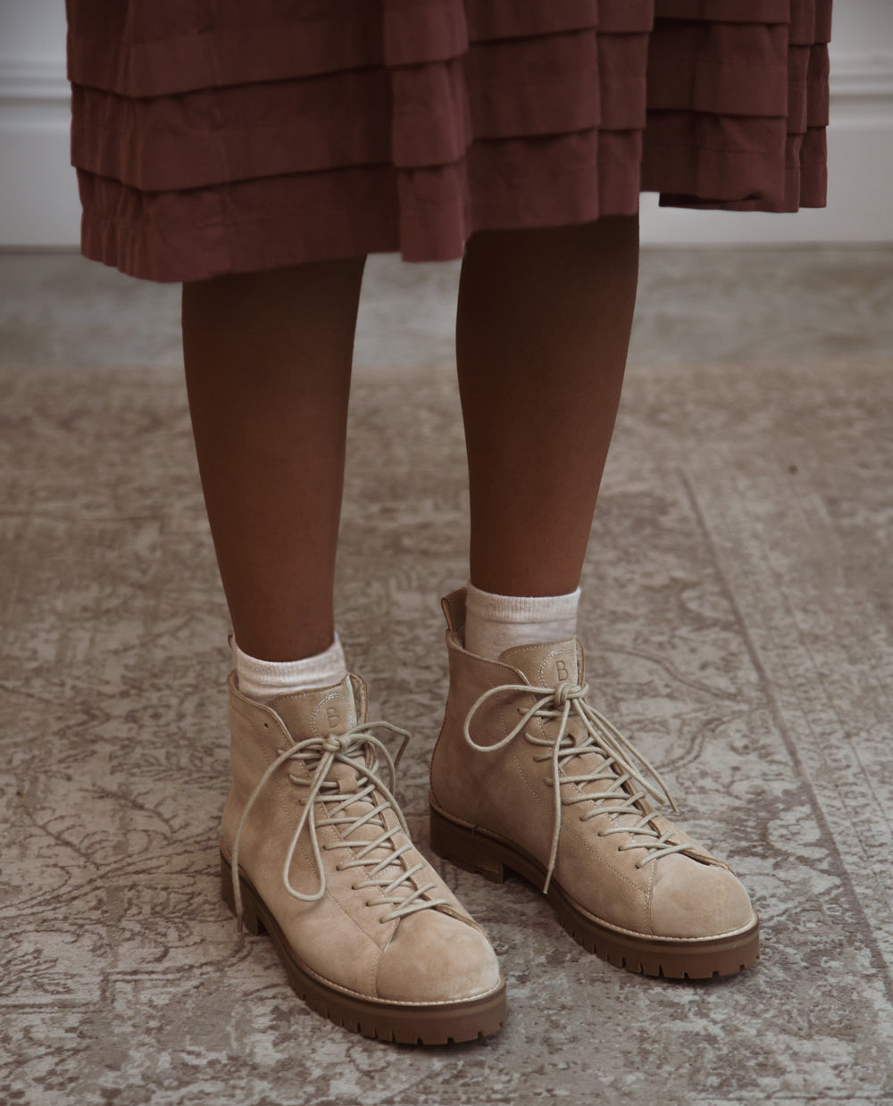 Siena Derby Boot In Natural 6
