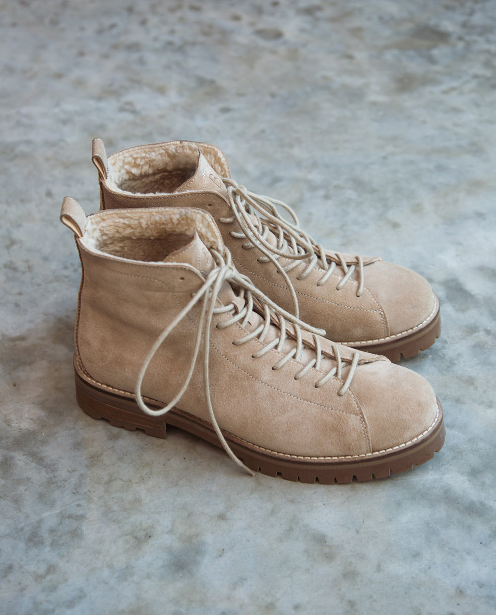 Siena Derby Boot In Natural