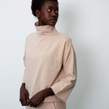 Ula Organic Cotton Top In Sand