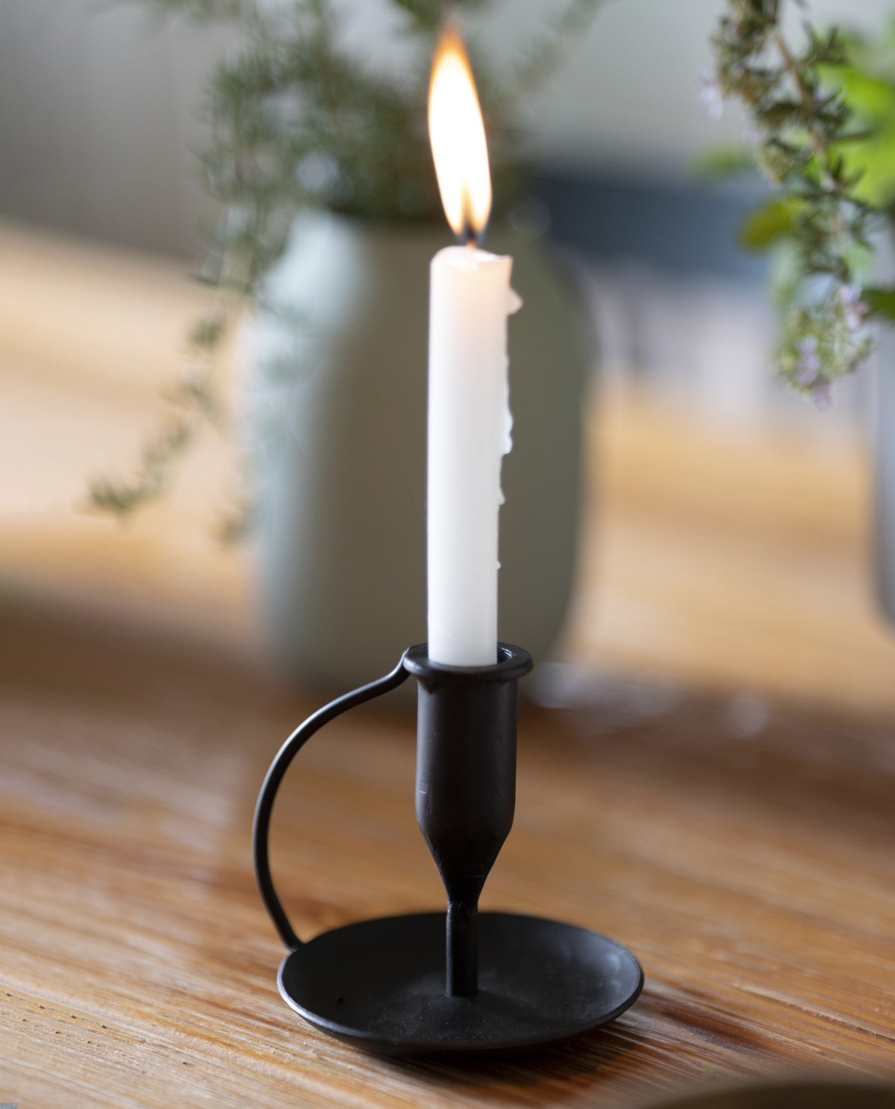 Ada Candlestick in Black