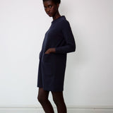 Alexis Organic Cotton Dress In Navy