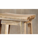 Ambi Wooden Stool in Natural