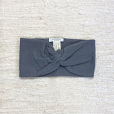 Anjalina Organic Cotton Headband In Pewter