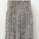 Anna Wool, Cotton and Hemp mix Socks in Grey