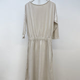 Bellamy Organic Cotton Dress in Beige S Preloved