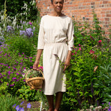 Bellamy Organic Cotton Dress In Sand