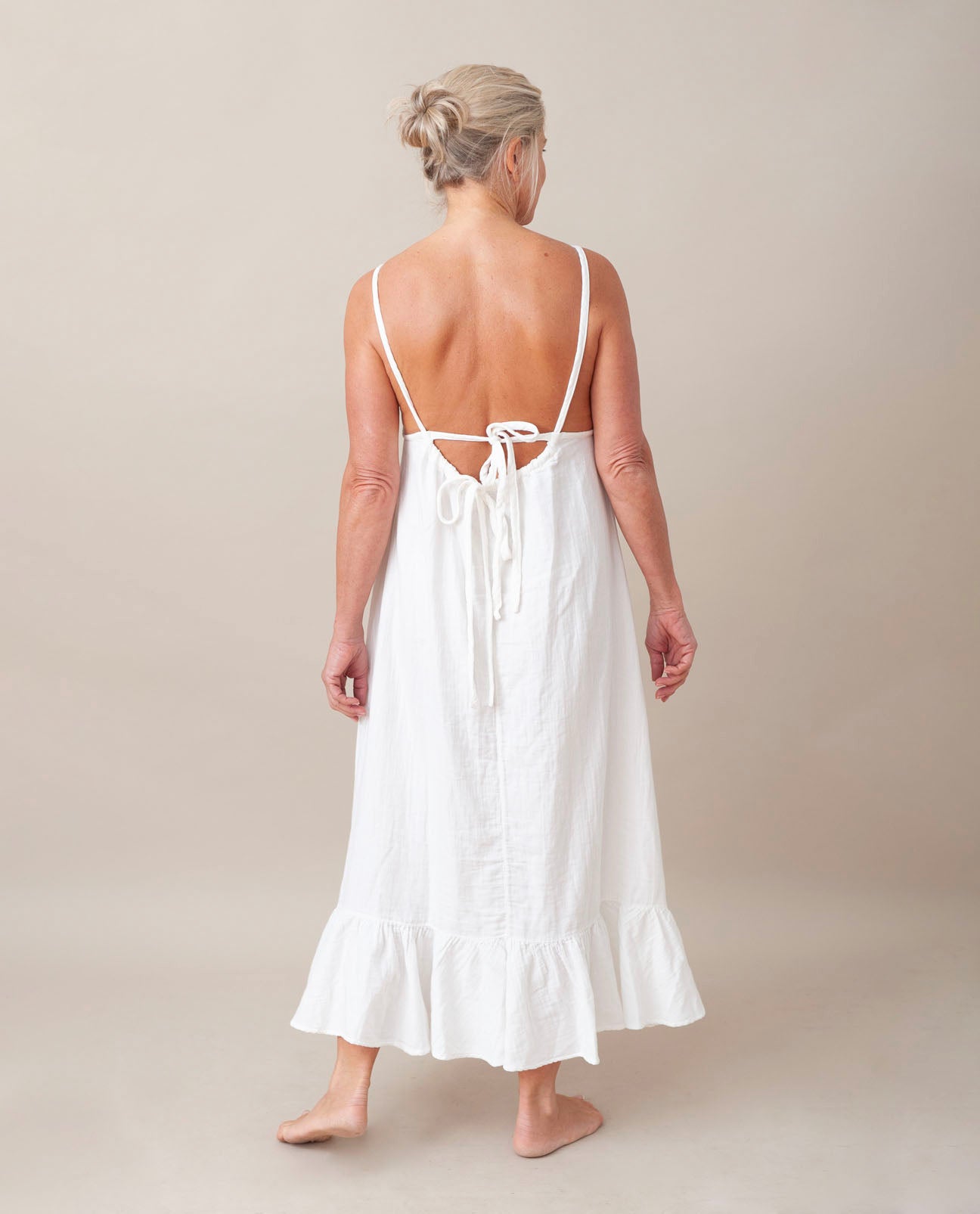 Belmira Organic Cotton Dress In Off White