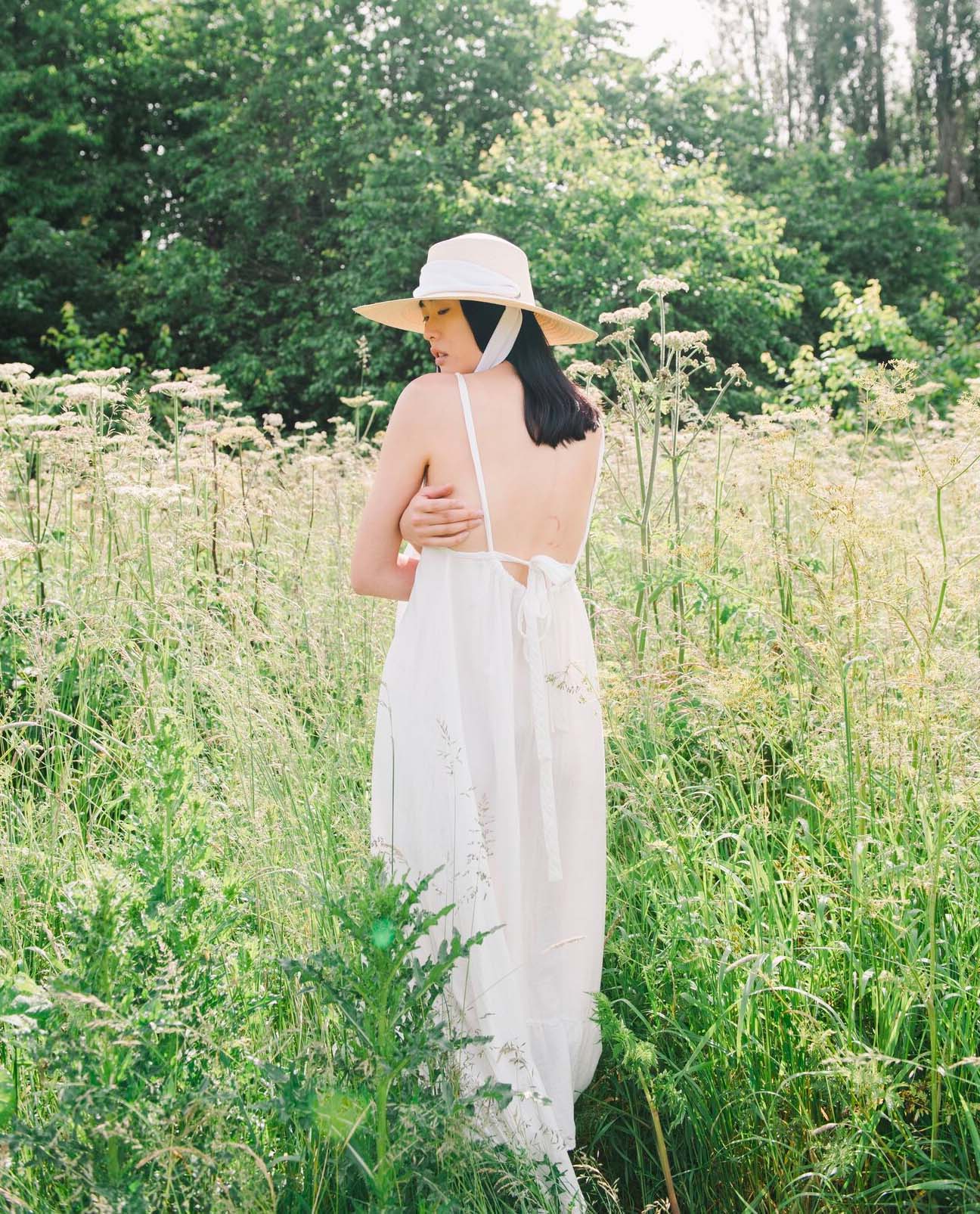 Belmira Organic Cotton Dress In Off White