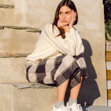 Blanche Lambs Wool Jumper In Chalk