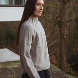 Blanche Lambswool Jumper In Drift