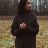 Blythe Lambs Wool Jumper In Porcupine