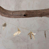 Brass Leaf Garland