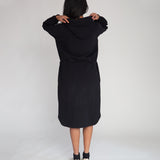 Bridget Organic Cotton Dress In Black