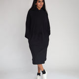 Bridget Organic Cotton Dress In Black