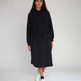 Bridget Organic Cotton Dress In Black