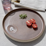 Orana-Ocactuu Large Plate in Natural / Brown