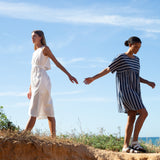 Cece Organic Cotton Dress In White