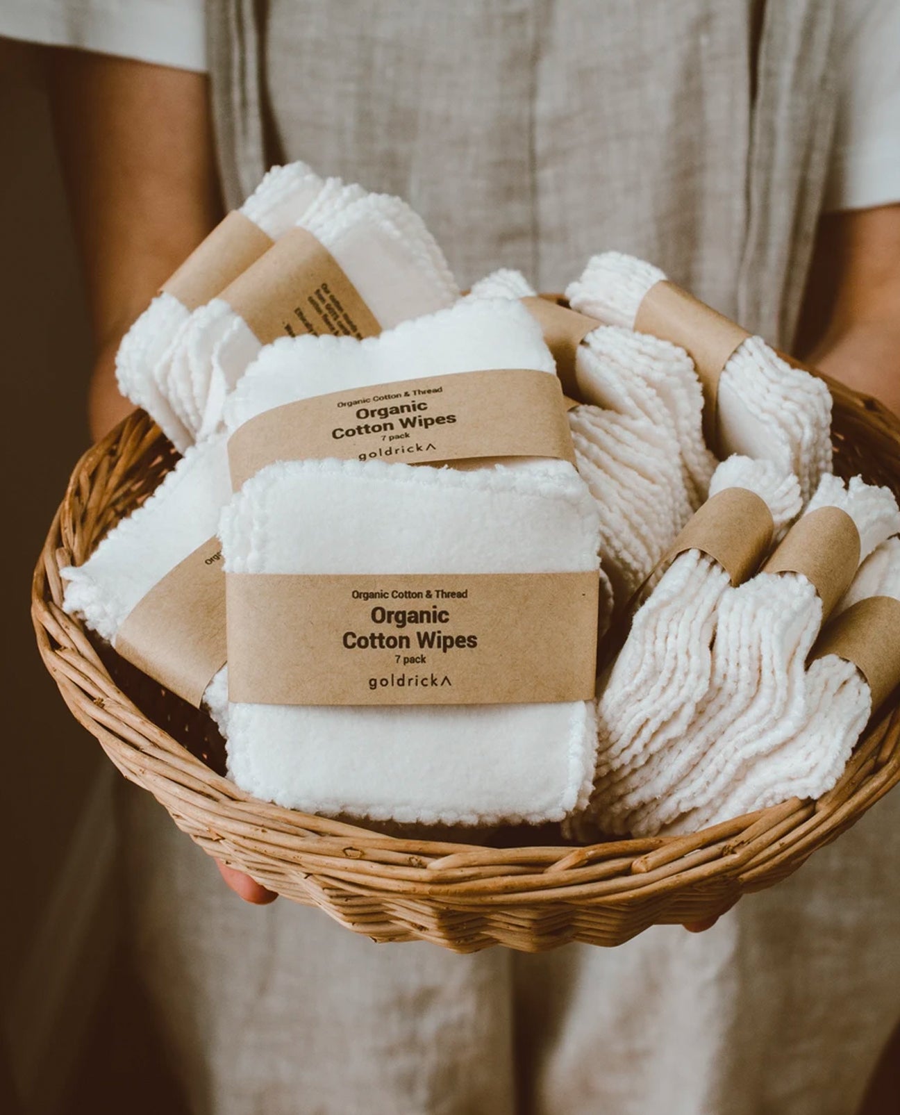 Organic Cotton Wipes