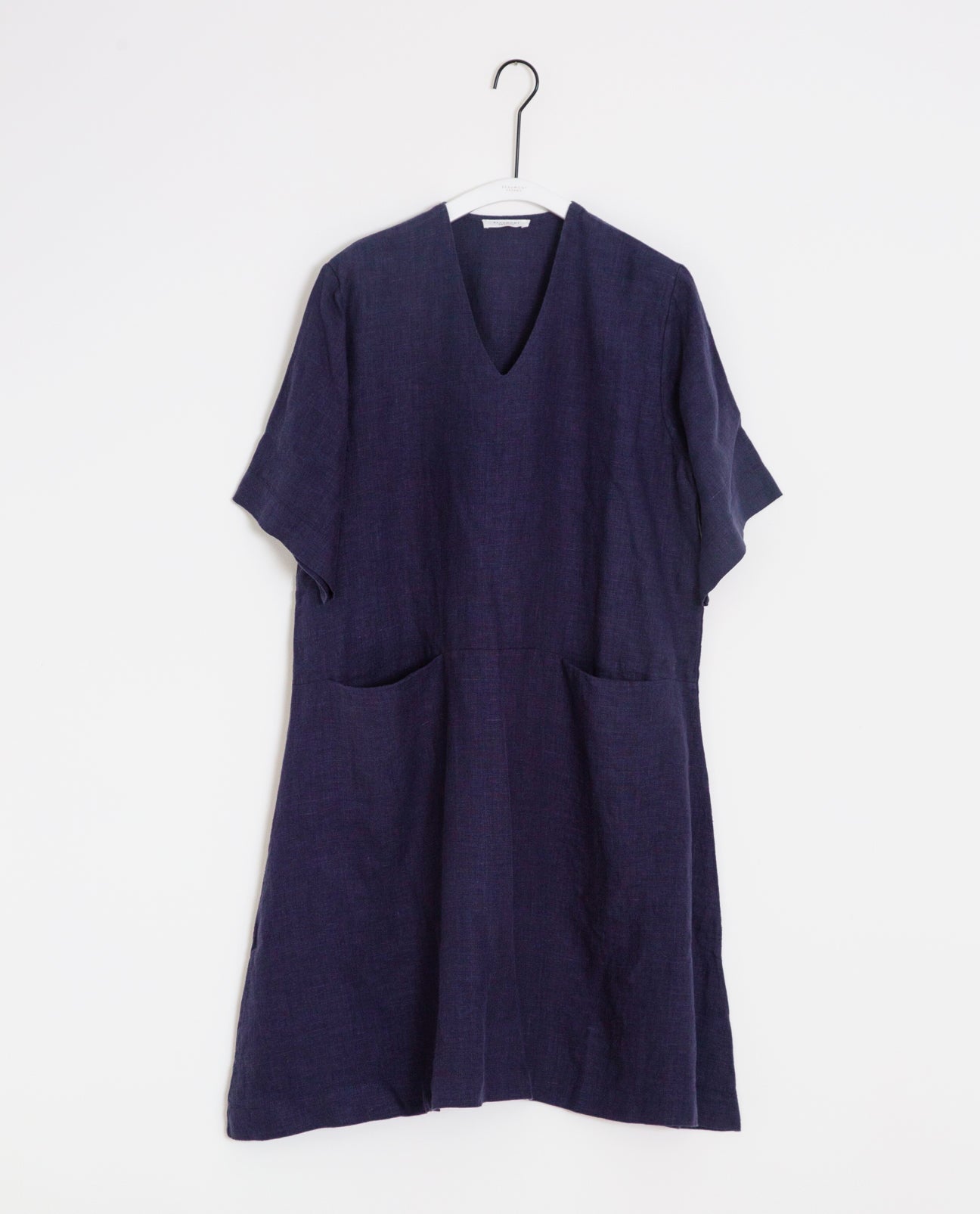 Eliana-May Linen Dress In Midnight