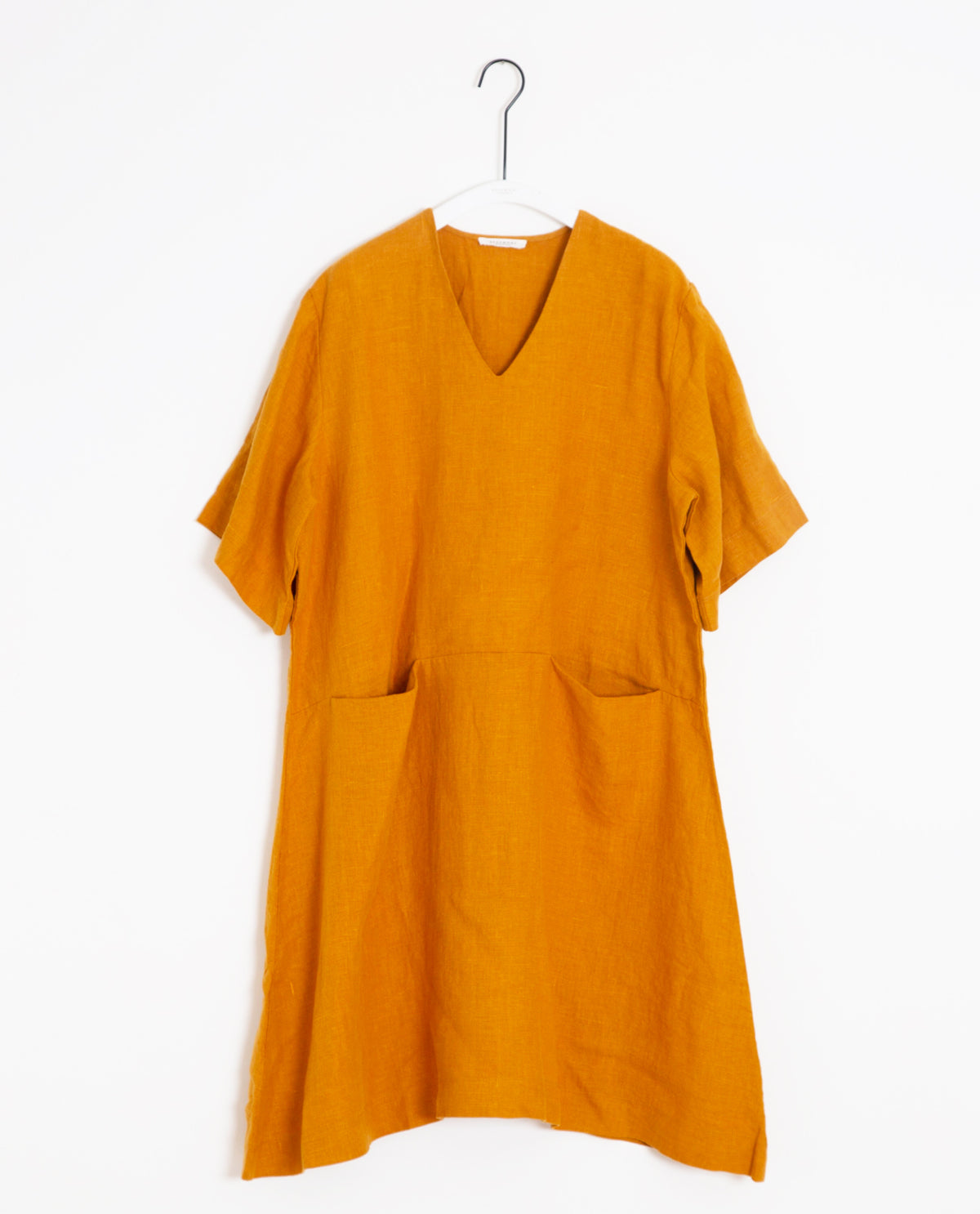 Eliana-May Linen Dress In Sun | Beaumont Organic